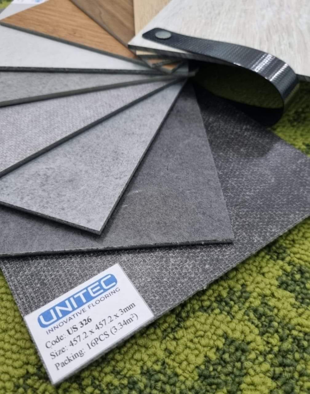 sàn nhựa gia go unitec 3mm